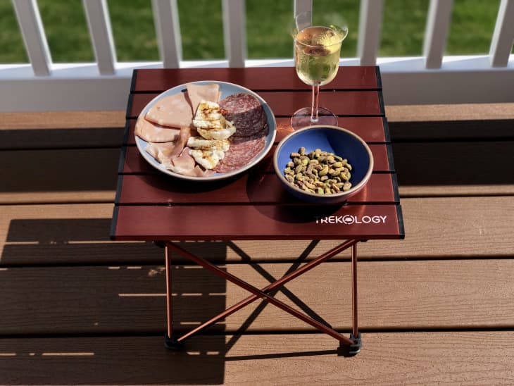 Stylish Collapsible Amazon Camping Table Review Apartment Therapy